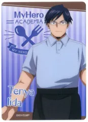 【中古】キャラカード 飯田天哉(縦) 「僕のヒーローアカデミア×TOWER RECORDS CAFE 2023 描き下ろし クリアカードコレクション」