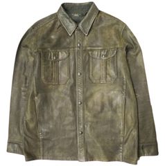 RRL スエード フリンジ レザージャケット ダブルアール ハンドペイント 