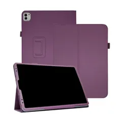 新品 タブレットケース 対応 iPad Pro 12.9 第6世代 2022 第5世代 2021 第4世代 2020 12.9 インチ 用 ケース オートスリープ スタンド 角度調節 耐衝撃 アイパッド プロ 12.9 保護 カバー パープル