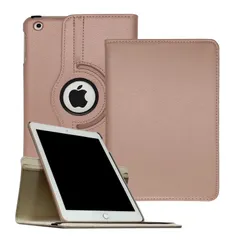 新品 タブレットケース 対応 iPad mini 3 第3世代 iPad mini 2 第2世代 iPad mini 第1世代 7.9 インチ 用 ケース 画面360°回転 スタンド 耐衝撃 アイパッド ミニ3 ミニ2 ミニ 保護 カバー ローズゴールド