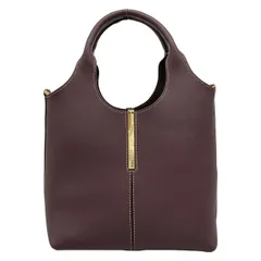 TOD'S(トッズ) トートバッグ レザー ショッピング トート バッグ ミニ ボルドー レザー