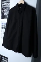 (XL-2XL) ルアール シャツ オーバーサイズ ウォーク ブラック ノームコア-16D8E