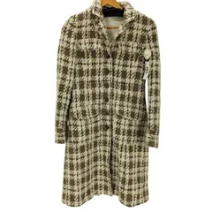 セオリー theory USA製 ウール ツイード チェック チェスター コート レディース import：S 