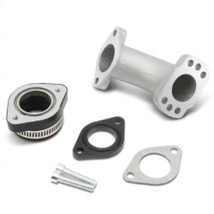 可変マニホールド インシュレーター 首振り インマニ 内径26mm ビッグキャブ対応 PE24 VM26 PW22 PC22 PWK24 モンキー カブ ゴリラ ダックス シャリー CD90