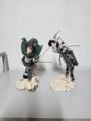 (正規品/送料無料)一番くじB賞リヴァイ C賞ハンジ まとめ 進撃の巨人 フィギュア