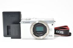 Canon EOS M100 シルバー　ジャンク　充電器付属 美品 Canon EOS M100 ボディ ホワイト 充電器付き ARYM5287#361 - メルカリ