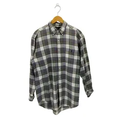 ラルフローレン RALPH LAUREN ポニー刺繍 DB コットン チェック シャツ  メンズ import：L 