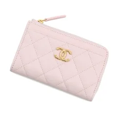 シャネル コインケース ココマーク マトラッセ フラグメントケース キャビアスキン AP5015 カードケース