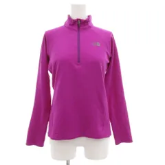 ザノースフェイス THE NORTH FACE ハーフジップ カットソー  ロンT 長袖 M 紫 パープル /JS