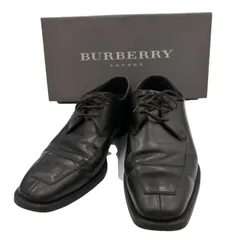 ■ BURBERRY バーバリー LONDON レザーシューズ 黒 27cm ビジネス 紳士靴 箱付