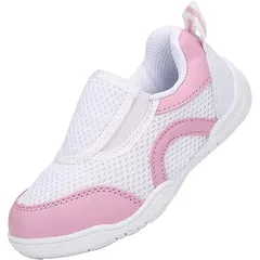 [Mishansha] メッシュ 上履き キッズ ピンク 20.0 cm D)