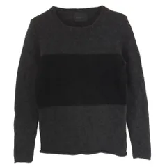 LOUNGE LIZARD ラウンジリザード アルパカウール ナイロン混 ニット セーター グレー系 2【中古】のサムネイル