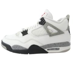 NIKE ナイキ FV5029-100 Air Jordan 4 Retro White/Cement エアジョーダン4 レトロ ハイカットスニーカー ホワイト系 28.5cm【中古】