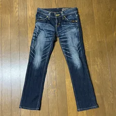 EDWIN SOMETHING W28 デニム 豹柄 レディース ジーンズ