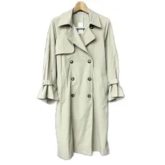 イング INGNI タグ付き BIGトレンチコート スプリングコート M ベージュ 1221-750089-06 B ■GY43 レディース