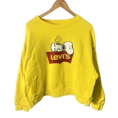 リーバイス Levi's スヌーピー スウェット トレーナー  M イエロー PC9-69629-0001