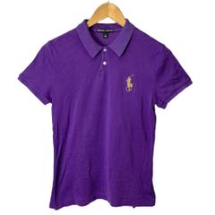 RALPH LAUREN ポロシャツ 半袖 パープル S - メルカリ