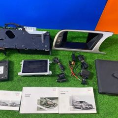 アウディ Q5 純正モニター ナビ パネル ETC機能付き 10インチ - メルカリ