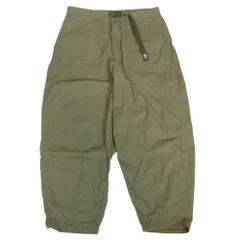 THE NORTH FACE ノースフェイス NT5064N Purple Label パープルレーベル Ripstop Wide Cropped Pants リップストップ ワイド クロップド パンツ カーキ系 32【中古】