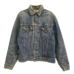 Levi's リーバイス 70505 4th small e ケアタグ デニム ジャケット インディゴブルー系 サイズ表記なし【中古】