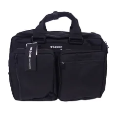 Yohji Yamamoto ヨウジヤマモト 24SS WS-I11-660-1-03 WILDSIDE YOHJI YAMAMOTO 3WAY BAG ワイルドサイド ヨウジヤマモト スリーウェイ バッグ ブラック系【新古品】【未使用】【中古】のサムネイル