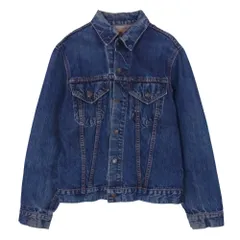 Levi's リーバイス 60s 70s 70505 4th BIGE ボタン裏刻印525 デニムジャケット インディゴブルー系 不明【中古】