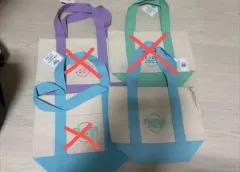 トレーダージョー パステル ミニ エコバッグ