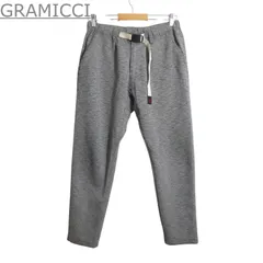 GRAMICCI グラミチ サイズL GMB-175043 クールマックスニットスリムパンツ スウェットパンツ クライミングパンツ COOLMAX KNIT SLIM PANTS グレー 灰 メンズ