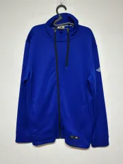 ザノースフェイス ダークブルー ジップアップ 110