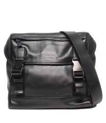 プラダ レザー ショルダーバッグ メッセンジャーバッグ 斜め掛け メンズ レディース PRADA