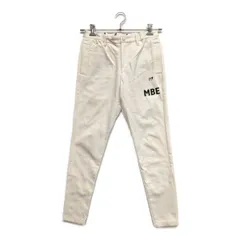 中古 レディース マスターバニーエディション MASTER BUNNY EDITION パンツ 0(S) 白 ホワイト 裏微起毛