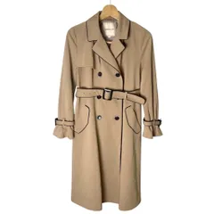 アプワイザーリッシェ Apuweiser-riche バックプリーツ トレンチコート ロング丈 1 ベージュ 29328752