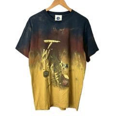 90s USA製 ユニバーサルスタジオ ツイスター ライドシャツ グレー 