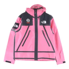 SUPREME (シュプリーム) 21SS×THE NORTH FACE TAPE SEAM MOUNTAINJACKET テープシーム マウンテンジャケット ブラック/ピンク NP12101I