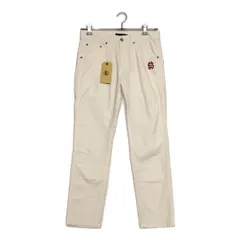 未使用品 メンズ ラフ＆スウェル rough&swell パンツ S 白 ホワイト 春夏