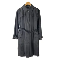 バーバリー ロンドン BURBERRY LONDON トレンチコート ライナー付き ノバチェック ロング 9 黒 ブラック