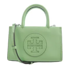 トリーバーチ TORY BURCH ELLA ECO MINI HANDBAG 2WAYバッグ ショルダーバッグ ハンドバッグ レザー 緑 グリーン 145613 /SR14 レディース
