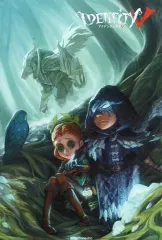 【中古】ポストカード 占い師(イライ)＆医師(エミリー) 特製ポストカード 「IdentityV 第五人格 フェア」 3000円以上購入特典