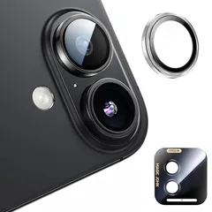 【新品】 MAGIC JOHN カメラフィルム 対応 iPhone 17 カメラ保護【2セット】 ガイド枠付き 貼りやすい 黒縁取り カメラカバー レンズカバー 全面保護 クリア 1