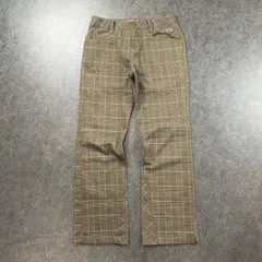 OAKLEY オークリー ゴルフウェア ロングパンツ ミスティーブーツカットパンツ2.0 ストレッチ ロゴ刺繍 チェック柄 L 578-5242003