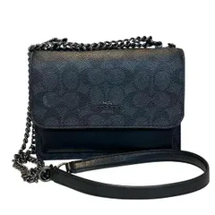 コーチ　COACH　シグネチャー　ミニ　クレア　クロスボディ　CW206　バッグ　ショルダーバッグ　レディース　美品
