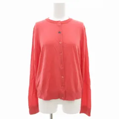 ポールスミス PAUL SMITH カーディガン ニット 長袖 薄手 ウール XL ピンク /GV