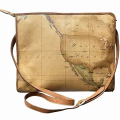 プリマ・クラッセ　ショルダーバッグ　地図柄　バッグ　ユニセックス