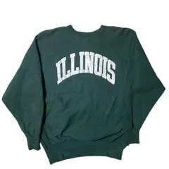 ヴィンテージ チャンピオン リバースウィーブ CHM 2XL 緑 グリーン カレッジロゴ 2XL USA製 スウェット レディース ユニセックス メンズ 古着 長袖