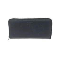 BARCOS バルコス ラウンドファスナー長財布  シュリンクレザー    ブラック レディース / 240001182543