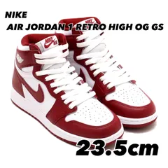 NIKE AIR JORDAN 1 RETRO HIGH OG GS エア ジョーダン 1 レトロ HIGH OG GS WHITE/TEAM RED fd1437-160 23.5cm