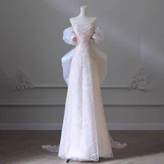 カラードレス ロングドレス 演奏会 発表会 カクテルドレス イブニングドレス リボン結び 大人 パーティードレス ピンク ビスチェ ライトピ