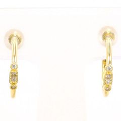 NOUE ピアス ダイヤモンド K18YG 左耳用 NOUE K18YG ダイヤモンド 0.03ct ピアス NP88D 両耳セット - メルカリ