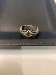 【19号】シルバー リング 指輪 トライバル 7.9g メンズ 銀 内径19mm