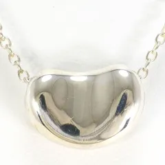 ティファニー　ビーン　シルバー　ネックレス　necklace　総重量約3.2g　約44cm